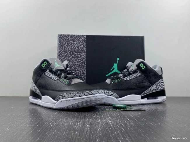 HYPE Jordan Green Glow 3 CT8532-031 Air 0717
